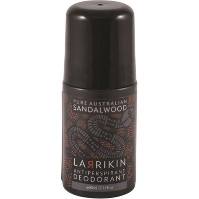 Pure Australian Sandalwood Larrikin Antiperspirant Deodorant Roll On 60ml